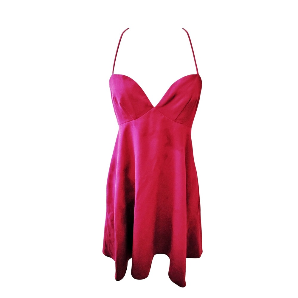 Black Halo‎ Red Party Dress Size 6-SALE!! - Picture 2 of 7